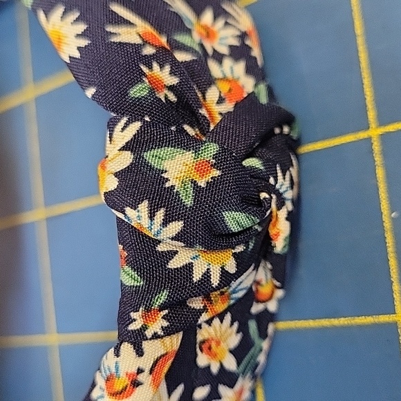 Floral Knotted Headbands Set 4 - Picture 4 of 7